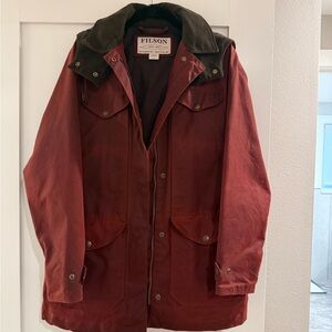 Filson Tin Cloth Jacket Women Size Small